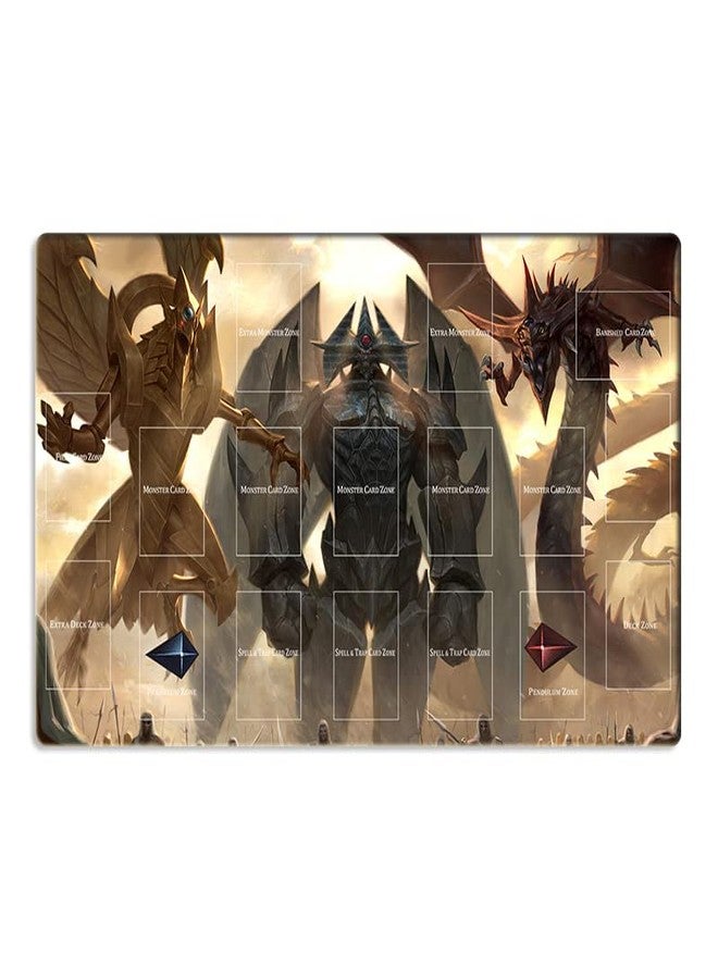 Mlikemat New Mlikemat Playmat Osiris The Sky Dragon TCG CCG Trading Card Game Mat + Free Bag - Image 1